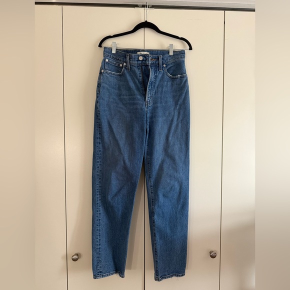 Madewell The Perfect Vintage High Rise Straight Jean - Picture 2 of 7